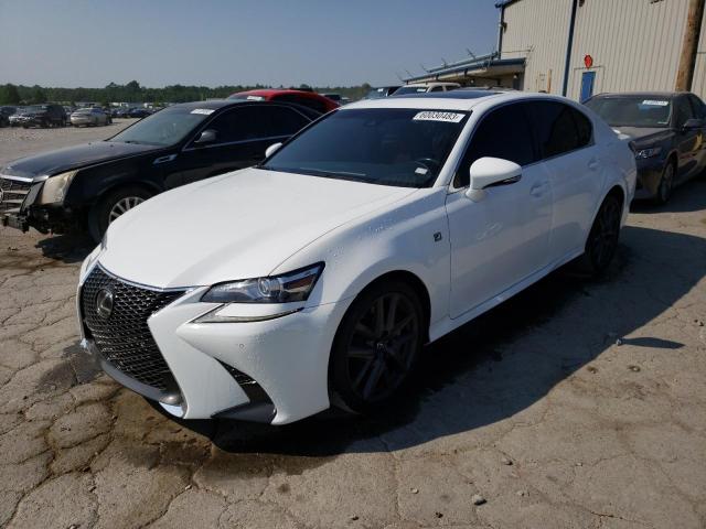 JTHBZ1BL4JA013663 - 2018 LEXUS GS 350 BASE WHITE photo 1