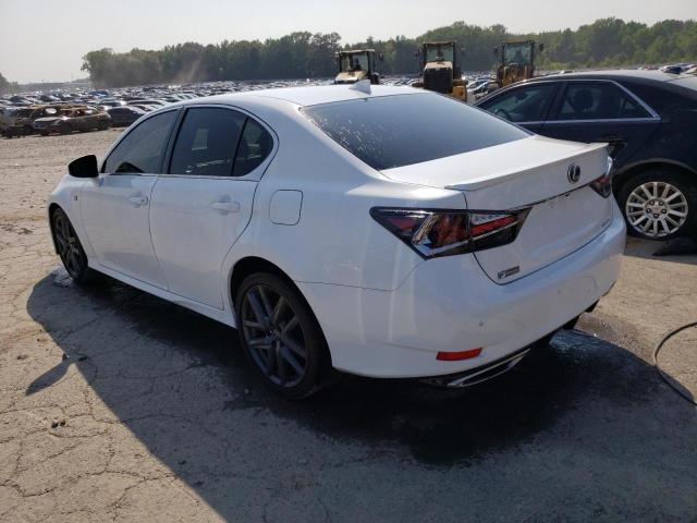 JTHBZ1BL4JA013663 - 2018 LEXUS GS 350 BASE WHITE photo 2