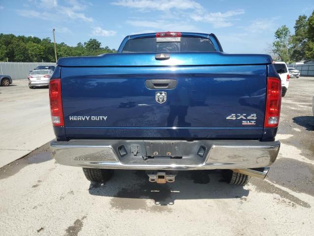 1D7KS28C56J174250 - 2006 DODGE RAM 2500 ST BLUE photo 6