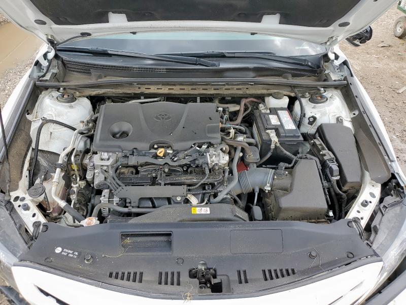 4T1G11AK7RU240889 - 2024 TOYOTA CAMRY SE NIGHT SHADE WHITE photo 11