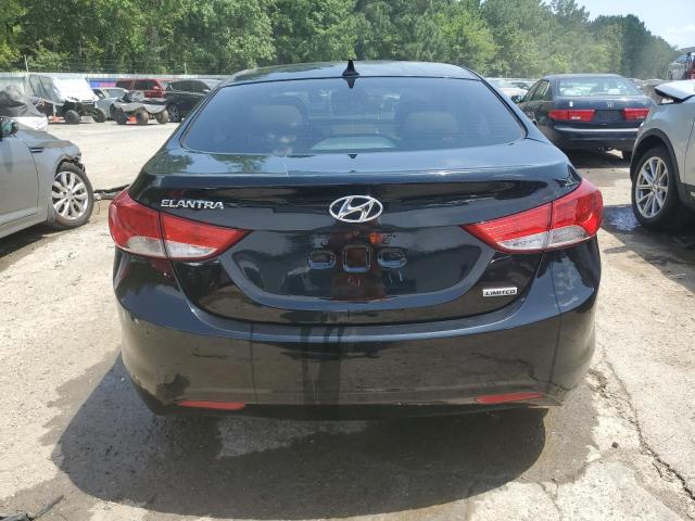 KMHDH4AE8DU965940 - 2013 HYUNDAI ELANTRA GLS BLACK photo 6