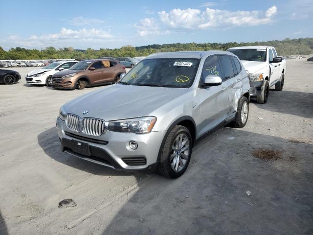 5UXWY3C59F0E97720 - 2015 BMW X3 XDRIVE28D SILVER photo 2