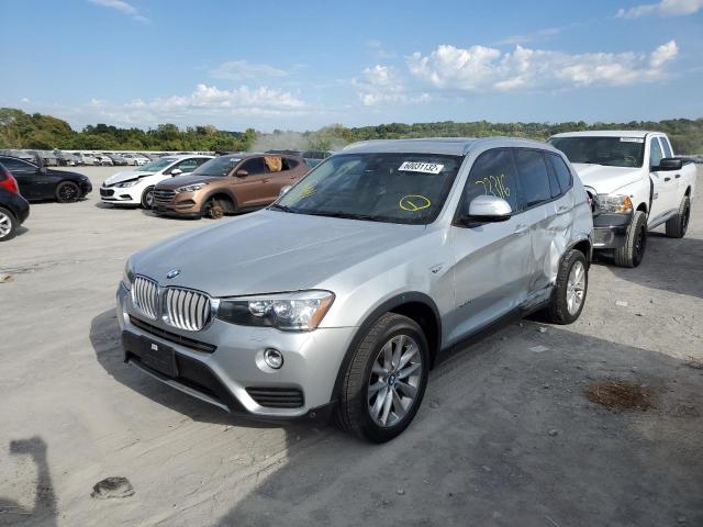 5UXWY3C59F0E97720 - 2015 BMW X3 XDRIVE28D SILVER photo 9