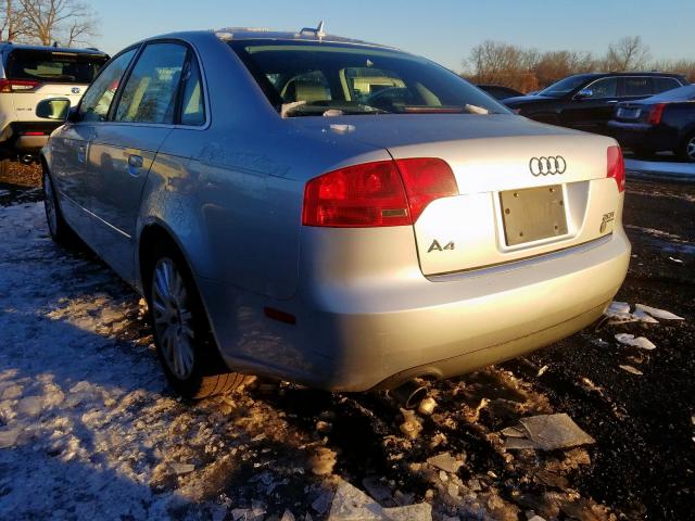 WAUDF78E76A214718 - 2006 AUDI A4 2.0T QUATTRO  photo 3