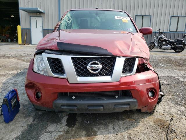1N6AD0EV1KN743587 - 2019 NISSAN FRONTIER S RED photo 5