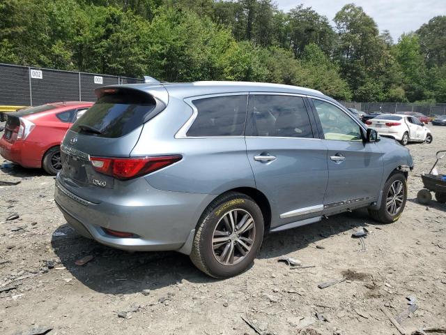 5N1DL0MM7HC514696 - 2017 INFINITI QX60 BLUE photo 3