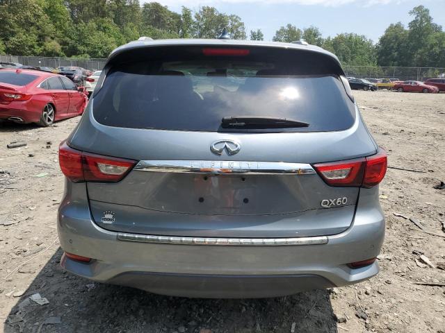 5N1DL0MM7HC514696 - 2017 INFINITI QX60 BLUE photo 6