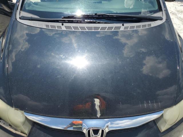 19XFA169X9E007450 - 2009 HONDA CIVIC EXL BLACK photo 11