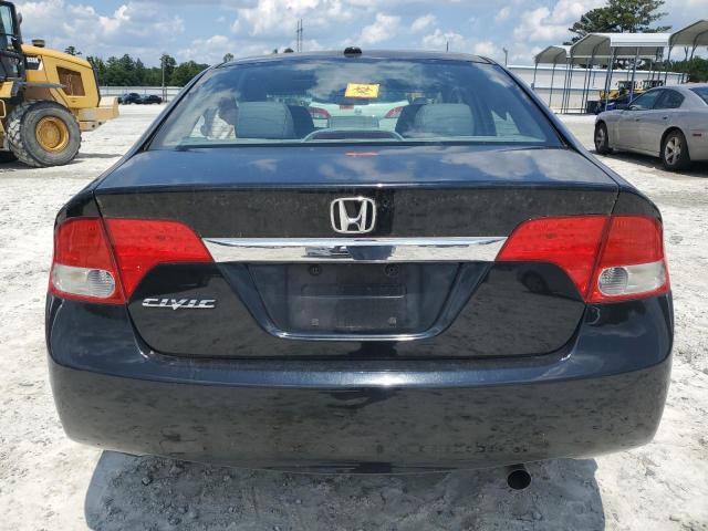 19XFA169X9E007450 - 2009 HONDA CIVIC EXL BLACK photo 6
