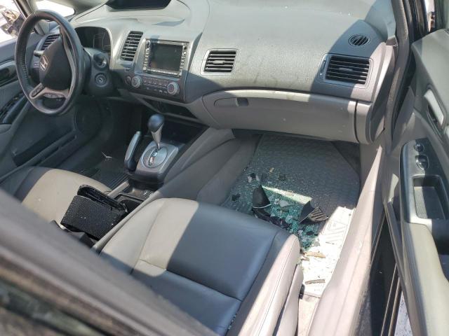 19XFA169X9E007450 - 2009 HONDA CIVIC EXL BLACK photo 8