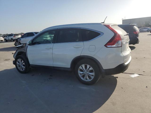 5J6RM3H72EL042099 - 2014 HONDA CR-V EXL WHITE photo 2