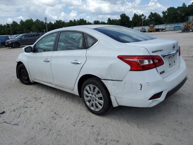 3N1AB7AP3HY238142 - 2017 NISSAN SENTRA S WHITE photo 2