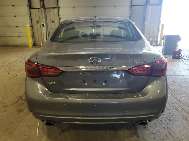 JN1FV7AR4LM660074 - 2020 INFINITI Q50 RED SPORT 400 GRAY photo 6