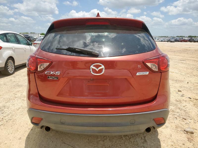 JM3KE2CE4D0121947 - 2013 MAZDA CX-5 TOURING RED photo 6