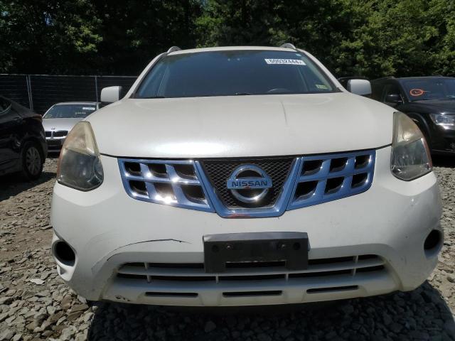 JN8AS5MV5BW301823 - 2011 NISSAN ROGUE S WHITE photo 5