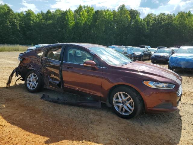 3FA6P0HD4GR276131 - 2016 FORD FUSION SE BROWN photo 4