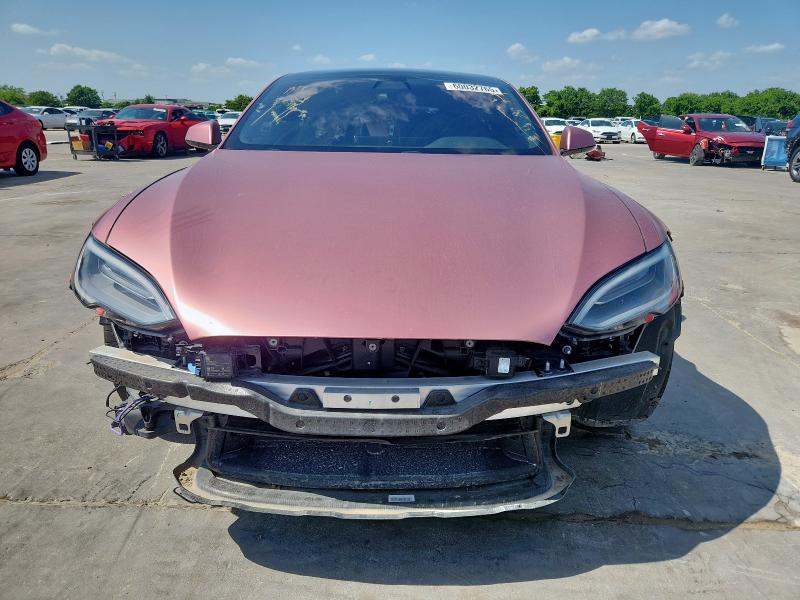 5YJSA1E66MF438201 - 2021 TESLA MODEL S PINK photo 5
