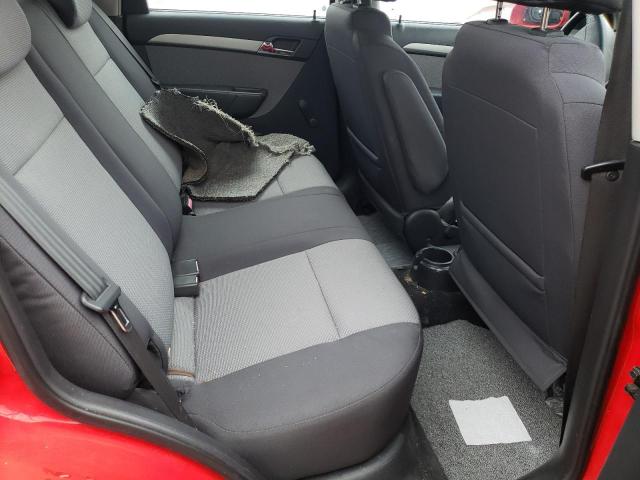 KL1TD66E69B389047 - 2009 CHEVROLET AVEO LS Qırmızı foto 6