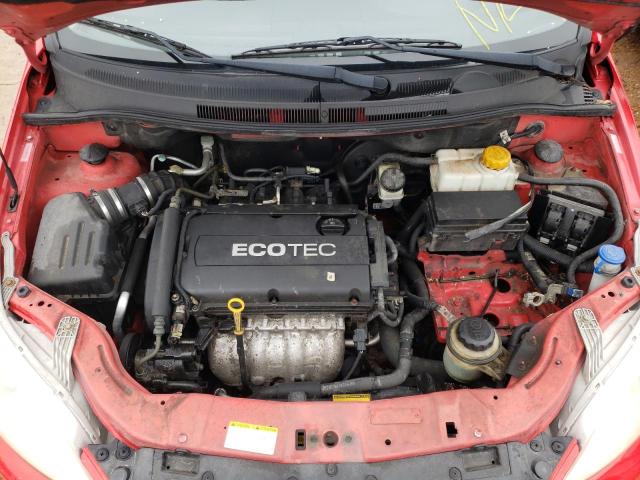 KL1TD66E69B389047 - 2009 CHEVROLET AVEO LS Qırmızı foto 7