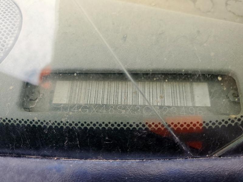 1J4GX48SX3C523496 - 2003 JEEP GRAND CHER LAREDO Yaşıl foto 11