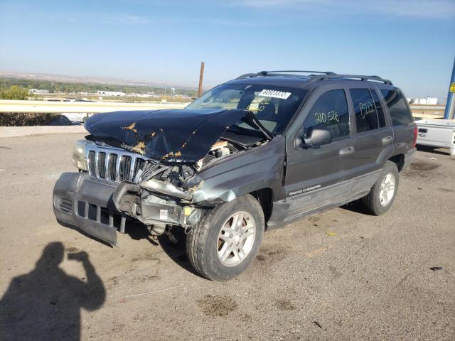 1J4GX48SX3C523496 - 2003 JEEP GRAND CHER LAREDO Yaşıl foto 2