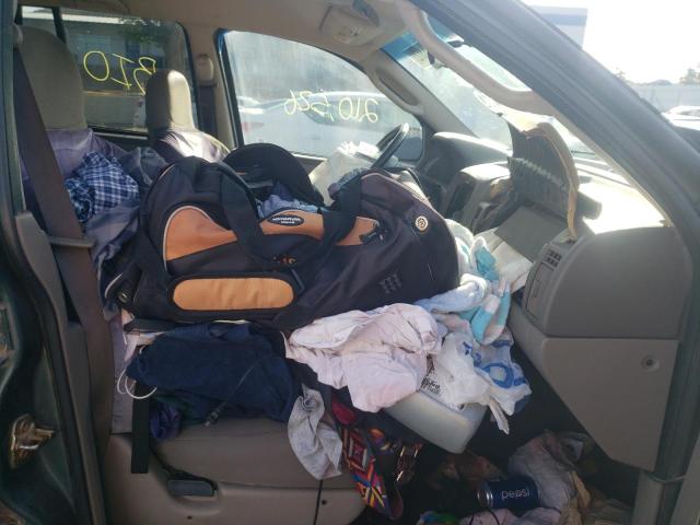 1J4GX48SX3C523496 - 2003 JEEP GRAND CHER LAREDO Yaşıl foto 5