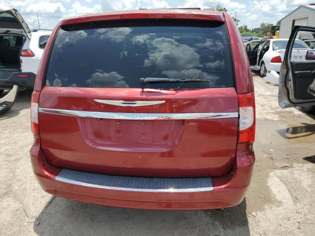 2A4RR8DG8BR604398 - 2011 CHRYSLER TOWN & COU TOURING L RED photo 6