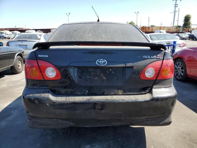 1NXBR32E73Z111422 - 2003 TOYOTA COROLLA CE BLACK photo 6