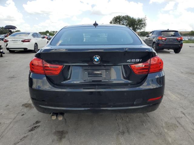 WBA4A5C52FD410087 - 2015 BMW 428 I GRAN COUPE BLACK photo 6