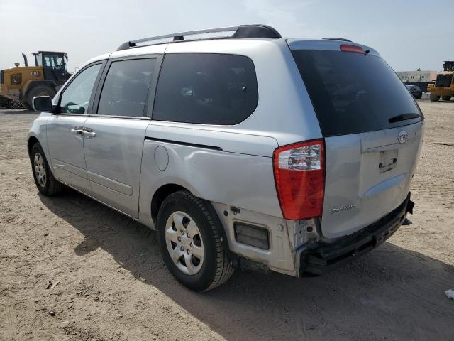 KNDMB233986242324 - 2008 KIA SEDONA EX SILVER photo 2