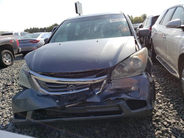 5FNRL3H40AB053260 - 2010 HONDA ODYSSEY EX GRAY photo 5