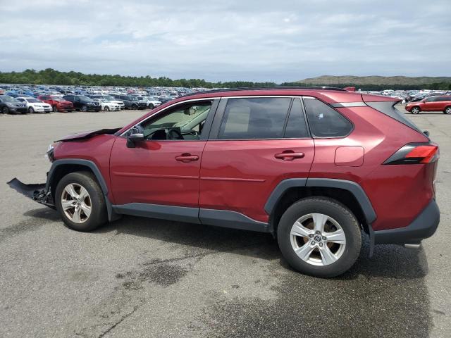 JTMP1RFV0KD500464 - 2019 TOYOTA RAV4 XLE RED photo 2