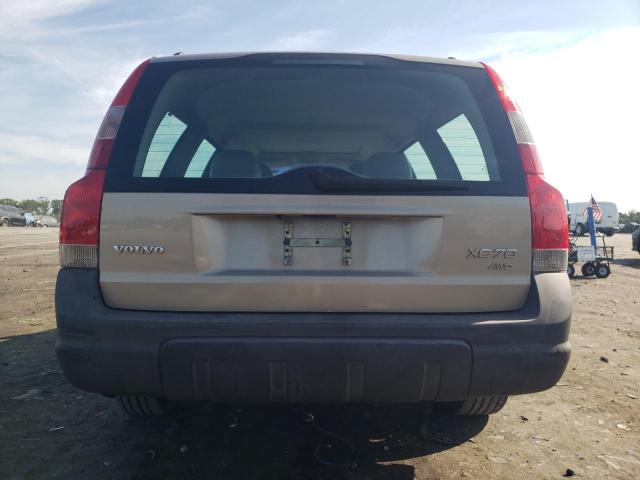 YV1SZ59H341147055 - 2004 VOLVO XC70 GOLD photo 6