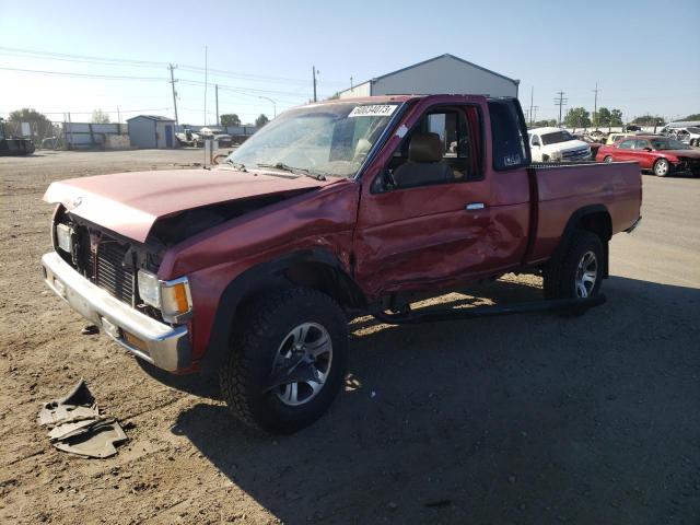 1N6SD16Y7TC338155 - 1996 NISSAN TRUCK KING CAB SE RED photo 1