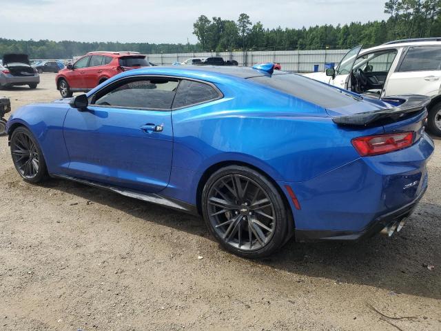 1G1FK1R61J0136908 - 2018 CHEVROLET CAMARO ZL1 蓝色 照片 2