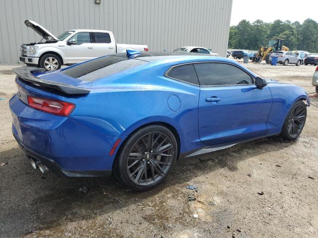 1G1FK1R61J0136908 - 2018 CHEVROLET CAMARO ZL1 蓝色 照片 3