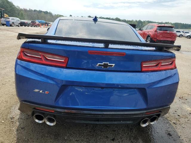 1G1FK1R61J0136908 - 2018 CHEVROLET CAMARO ZL1 蓝色 照片 6