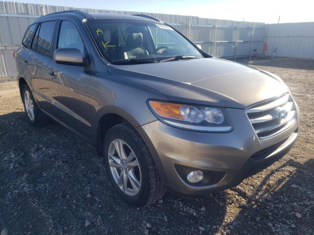 5XYZGDAG1CG142037 - 2012 HYUNDAI SANTA FE GLS GRAY photo 1