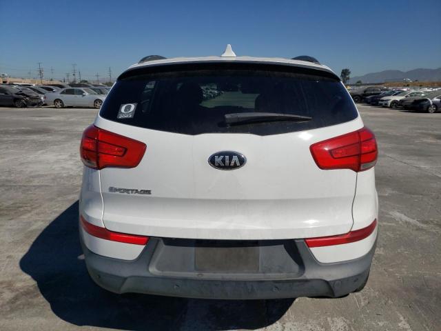 KNDPB3AC8E7547728 - 2014 KIA SPORTAGE BASE WHITE photo 6