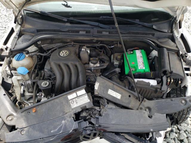 3VW2K7AJ7DM220495 - 2013 VOLKSWAGEN JETTA BASE أبيض صورة 11