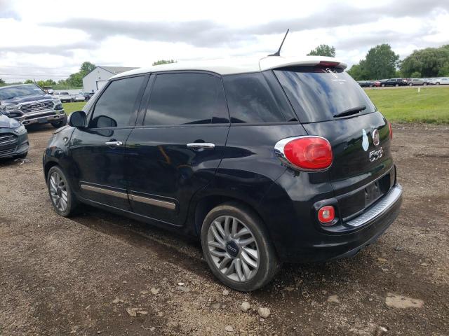 ZFBCFACH6EZ017118 - 2014 FIAT 500L LOUNGE BLACK photo 2