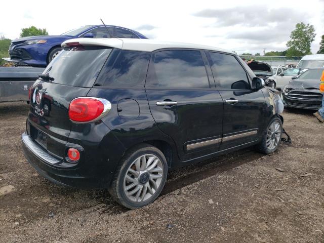 ZFBCFACH6EZ017118 - 2014 FIAT 500L LOUNGE BLACK photo 3