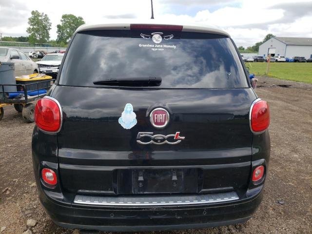 ZFBCFACH6EZ017118 - 2014 FIAT 500L LOUNGE BLACK photo 6