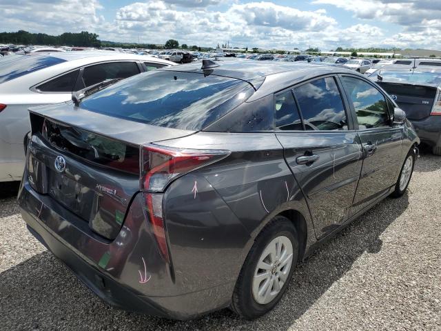 JTDKBRFU8G3008146 - 2016 TOYOTA PRIUS GRAY photo 3