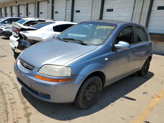 KL1TD66617B770035 - 2007 CHEVROLET AVEO BASE BLUE photo 1