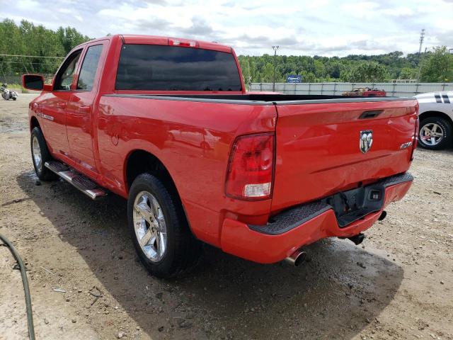 1C6RD7FTXCS179542 - 2012 DODGE RAM 1500 ST RED photo 2