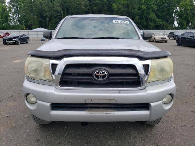 5TEJU62N96Z252472 - 2006 TOYOTA TACOMA DOUBLE CAB PRERUNNER SILVER photo 5