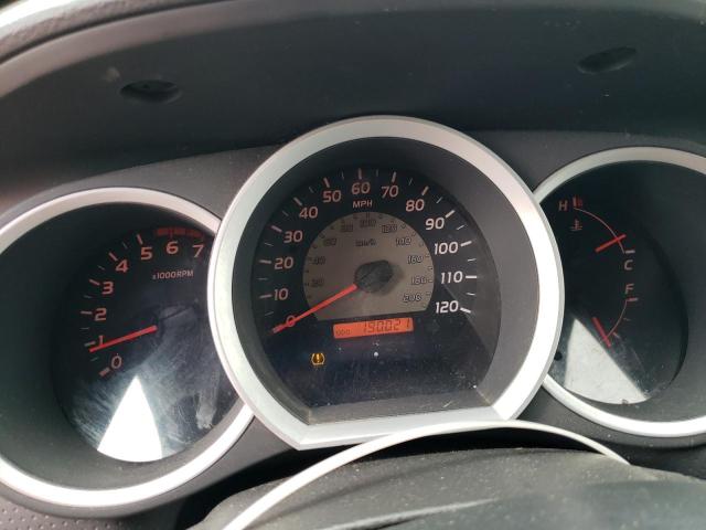 5TEJU62N96Z252472 - 2006 TOYOTA TACOMA DOUBLE CAB PRERUNNER SILVER photo 9