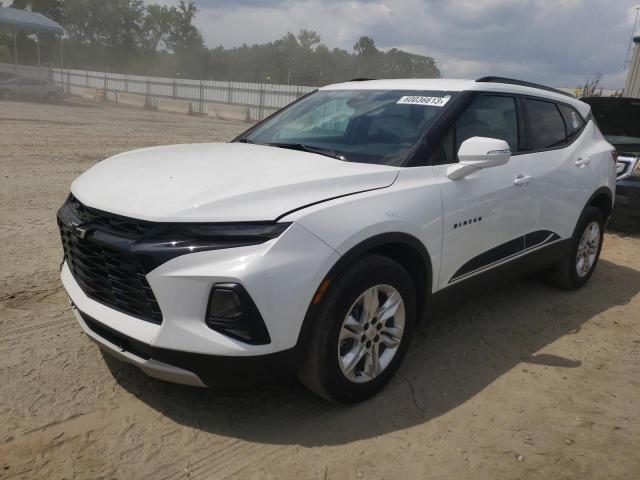 3GNKBCR4XNS135679 - 2022 CHEVROLET BLAZER 2LT WHITE photo 1