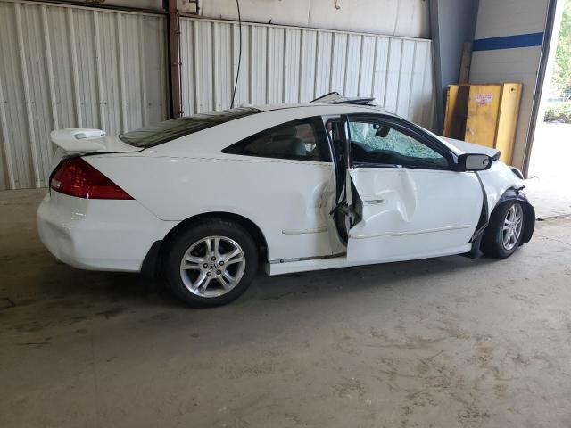 1HGCM72617A001627 - 2007 HONDA ACCORD EX WHITE photo 3